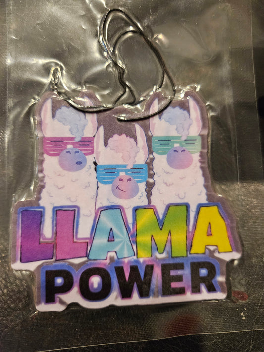 LLAMA POWER Air Freshner (berry)