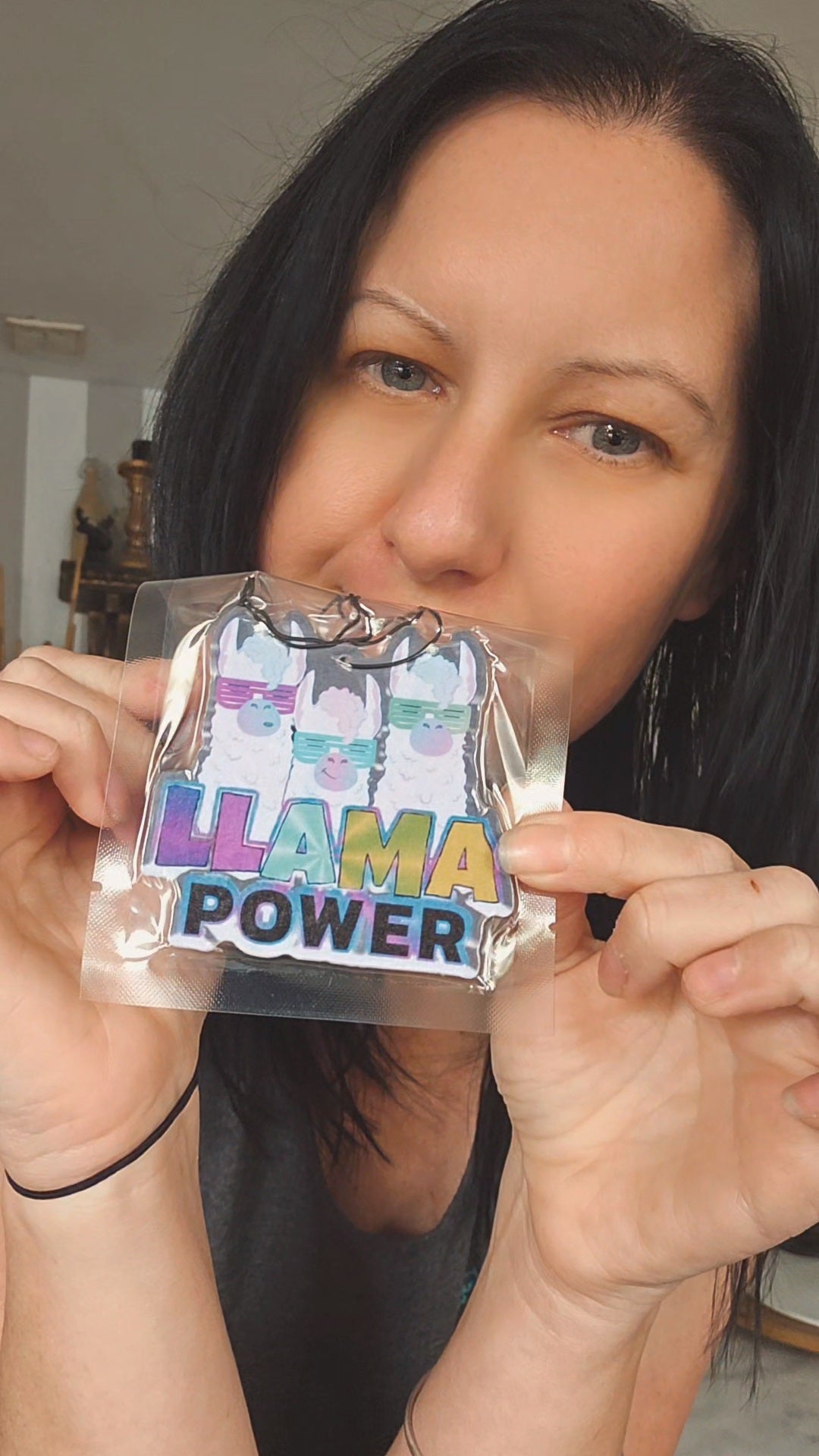 LLAMA POWER Air Freshner (berry)